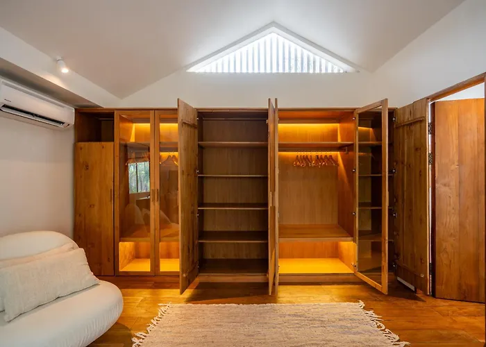 Stylish 1br With Ac Living And Pool In Pererenan * 坎古