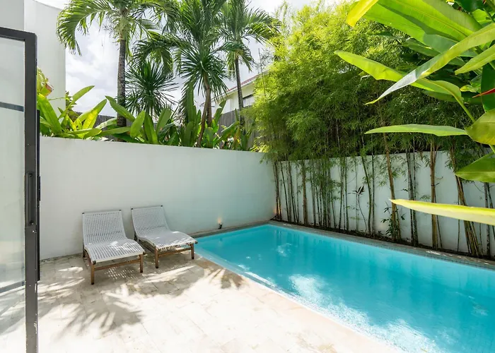 Stylish 1br With Ac Living And Pool In Pererenan